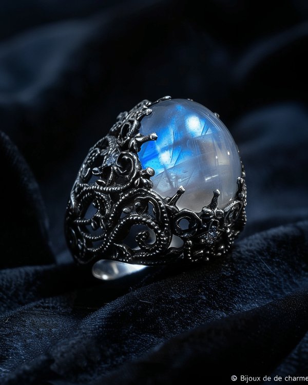 Bijoux de charme : trouvez votre bague pierre de lune
